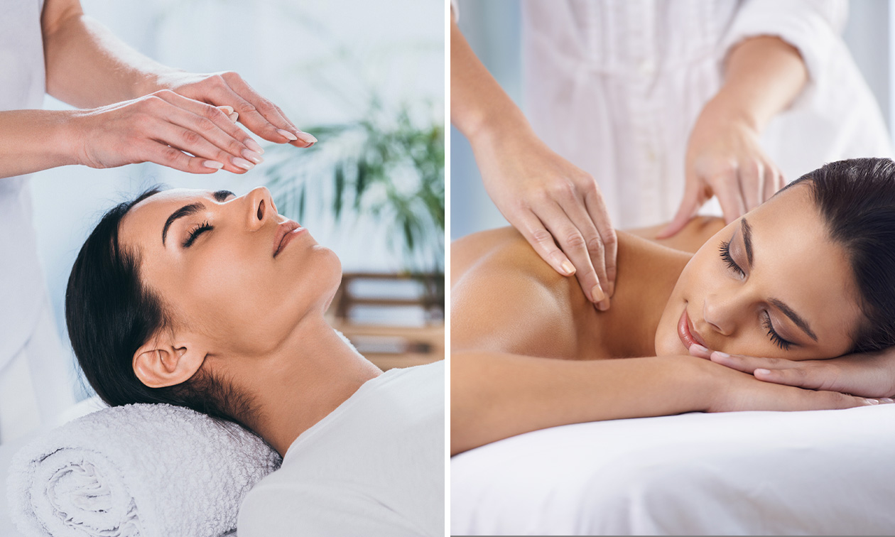 Reikibehandeling of massage (60 minuten)