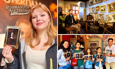 Entree Rembrandts Amsterdam Experience + evt. AI-portretfoto