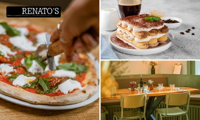 Italiaans 3-gangen keuzediner bij Renato's Pizzeria in hartje Nijmegen
