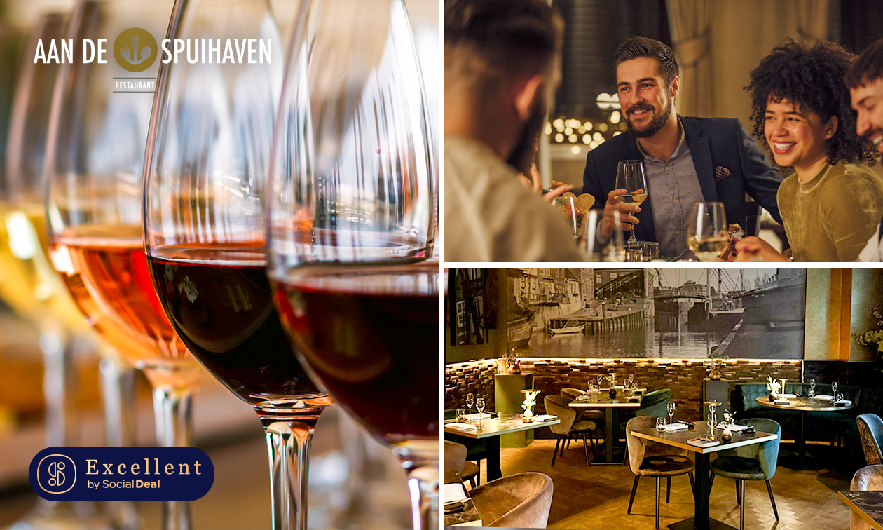 High wine bij Restaurant Aan de Spuihaven