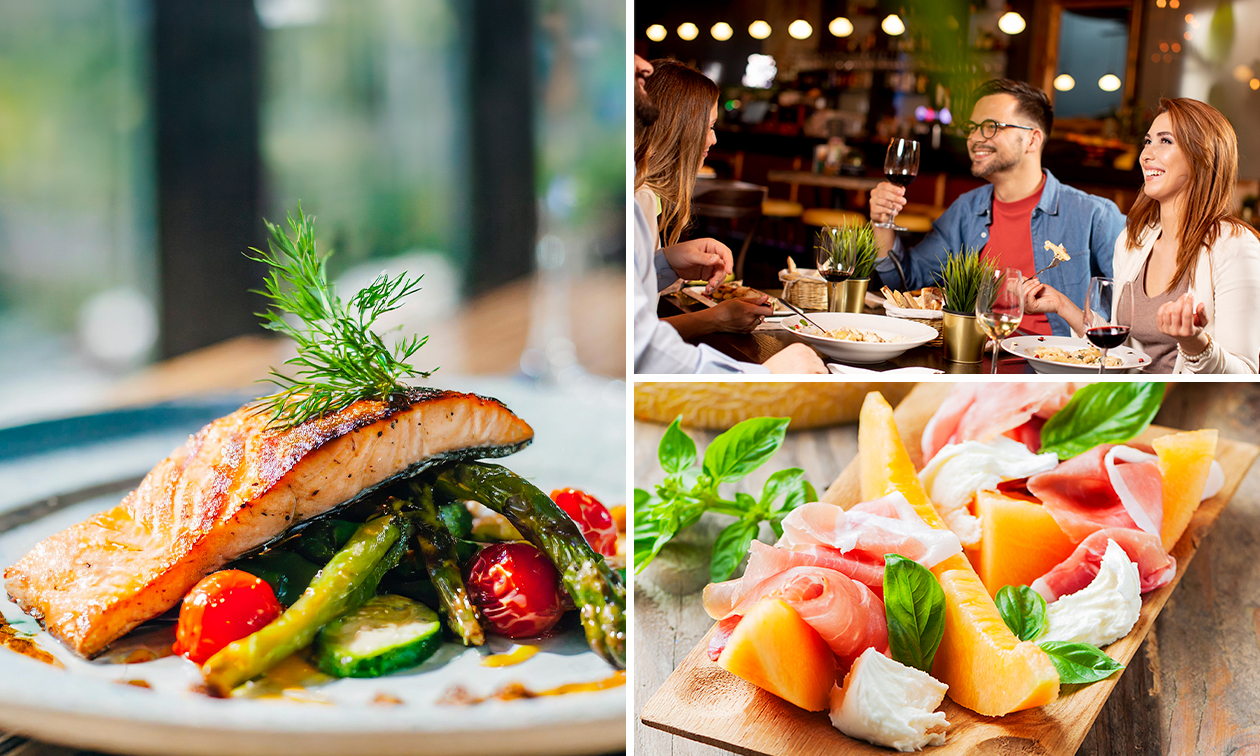 Italiaanse 3-gangenlunch of -diner à la carte bij Restaurant Antonio in hartje Antwerpen