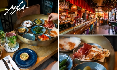 Mediterraanse high tea (2 uur) + onbeperkt thee bij Restaurant Ayla