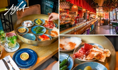 Mediterraanse high tea (2 uur) + onbeperkt thee bij Restaurant Ayla