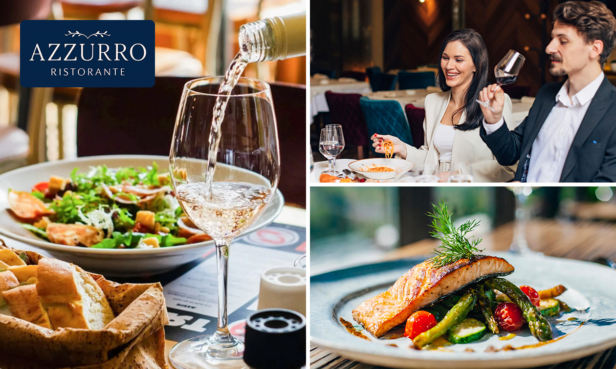 Italiaans 2- of 3-gangendiner à la carte