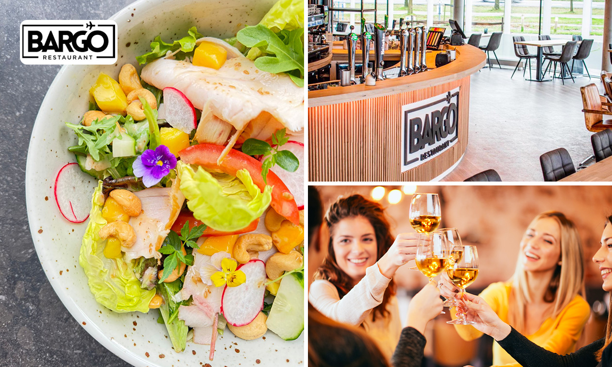 2-gangen keuzelunch bij Restaurant BARGO