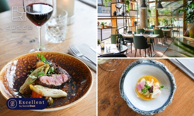 Luxe 2-gangenlunch bij Restaurant Cusco in hartje Uden