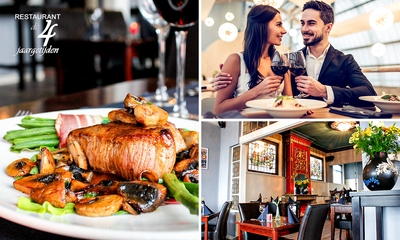 3-gangendiner à la carte bij Restaurant de 4 Jaargetijden