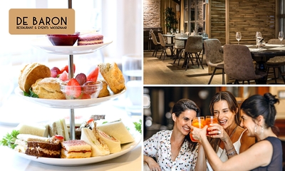 High lunch + bubbels bij Restaurant De Baron