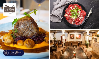 3-gangen keuzediner bij Restaurant De Haard