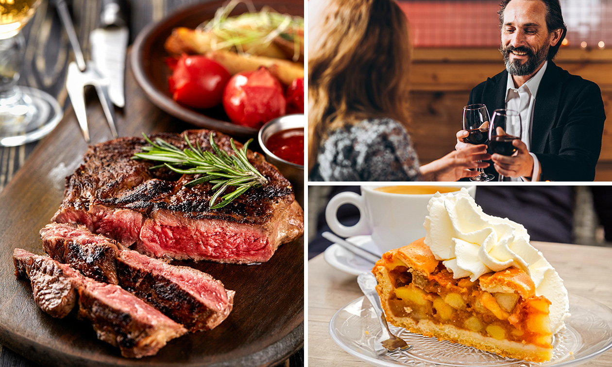 3-gangen wilddiner of -lunch + amuse bij Restaurant De Mande