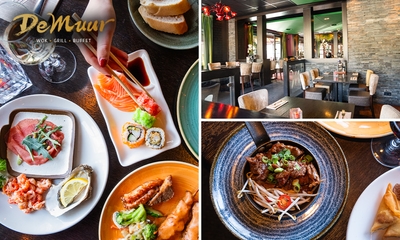 All-You-Can-Eat & Drink (1,5 uur) bij Restaurant De Muur