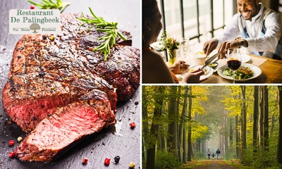 3-gangen keuzelunch bij Restaurant de Palingbeek