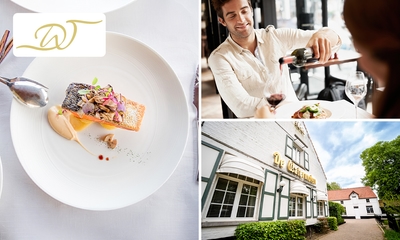 2-gangen keuzelunch of 3-gangen keuzediner bij Restaurant de Watermolen