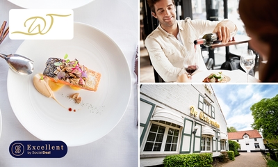 2-gangen keuzelunch of 3-gangen keuzediner bij Restaurant de Watermolen