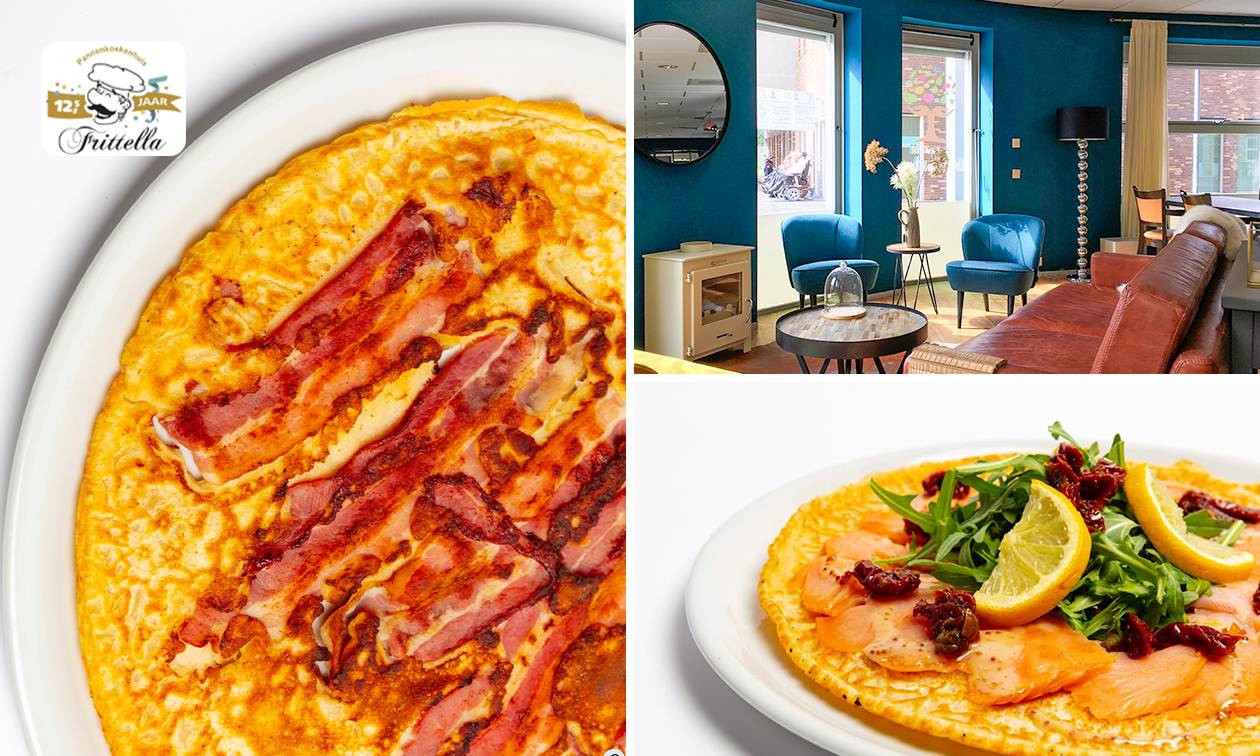 Pannenkoek naar keuze + dessert van de chef