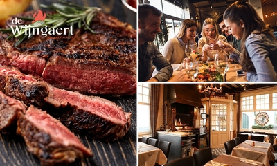 2- of 3-gangen keuzelunch bij Restaurant De Wijngaert