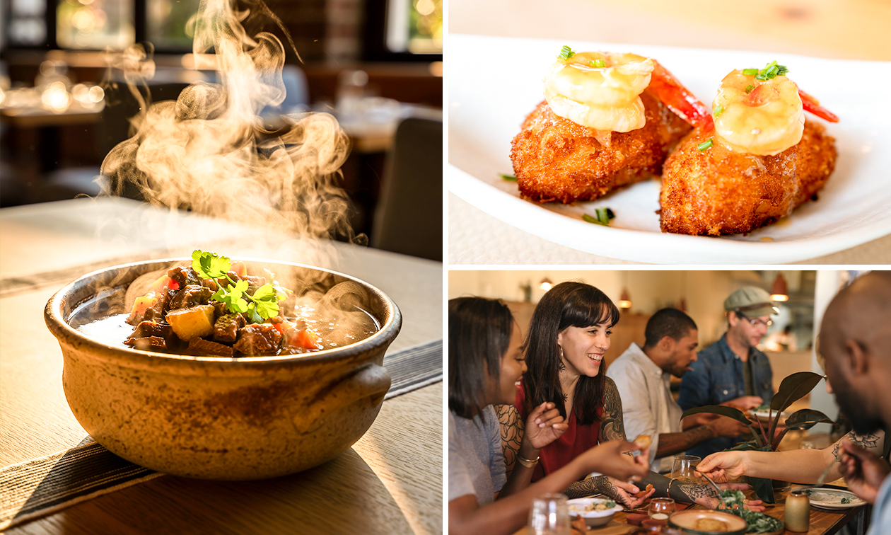 2- of 3-gangen keuzediner of -lunch