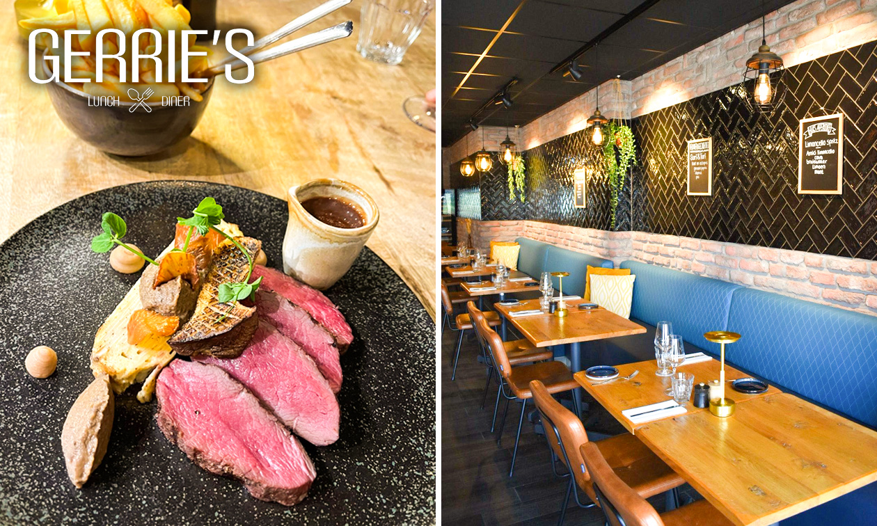 3- of 4-gangen keuzelunch of -diner + amuse bij Restaurant Gerrie's