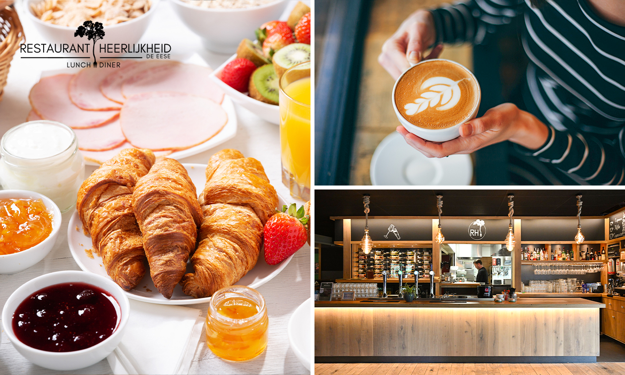 Warme drank + gebak of zondagse brunch