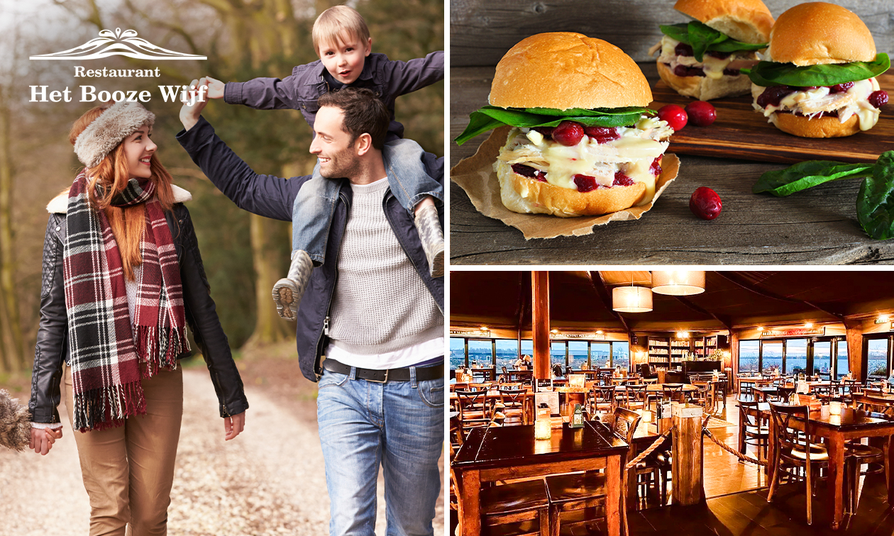 2-gangen keuzelunch + evt. wandelarrangement