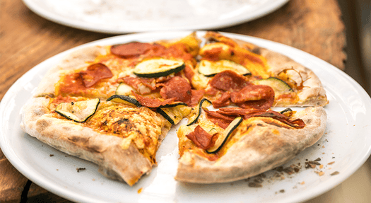 Pizza ad libitum i Ørangeriet