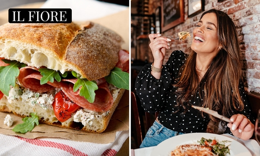 2-gangen keuzelunch bij il Fiore in de Jordaan