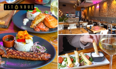 3-gangendiner à la carte + brood met dips bij Restaurant Istanbul in hartje Utrecht