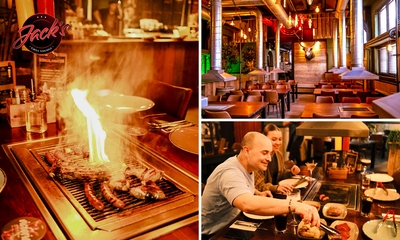 All-You-Can-Eat brunch of BBQ