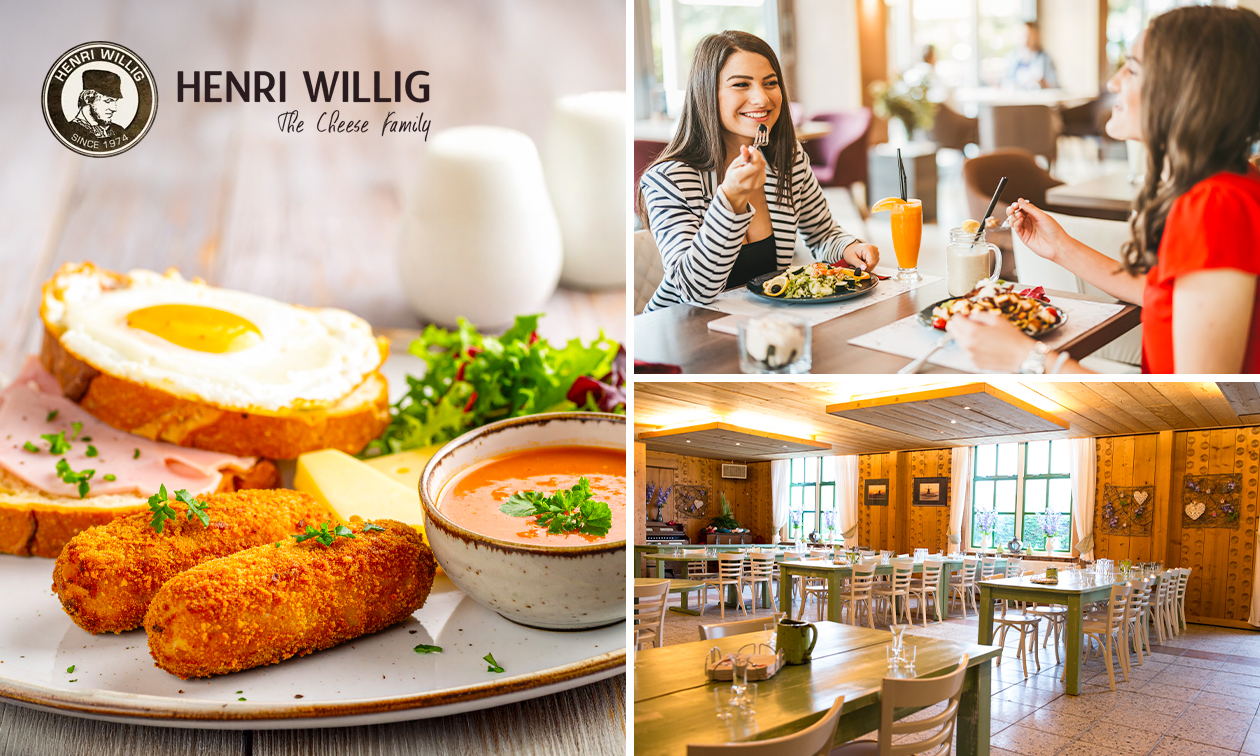 Ontbijtplank, 12-uurtje of high tea op de Henri Willig-kaasboerderij