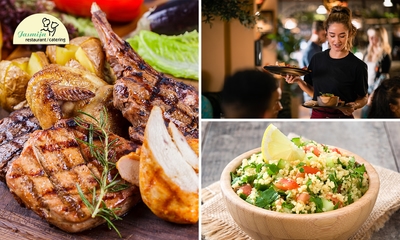 Mixed grill + salade bij Restaurant Jasmijn