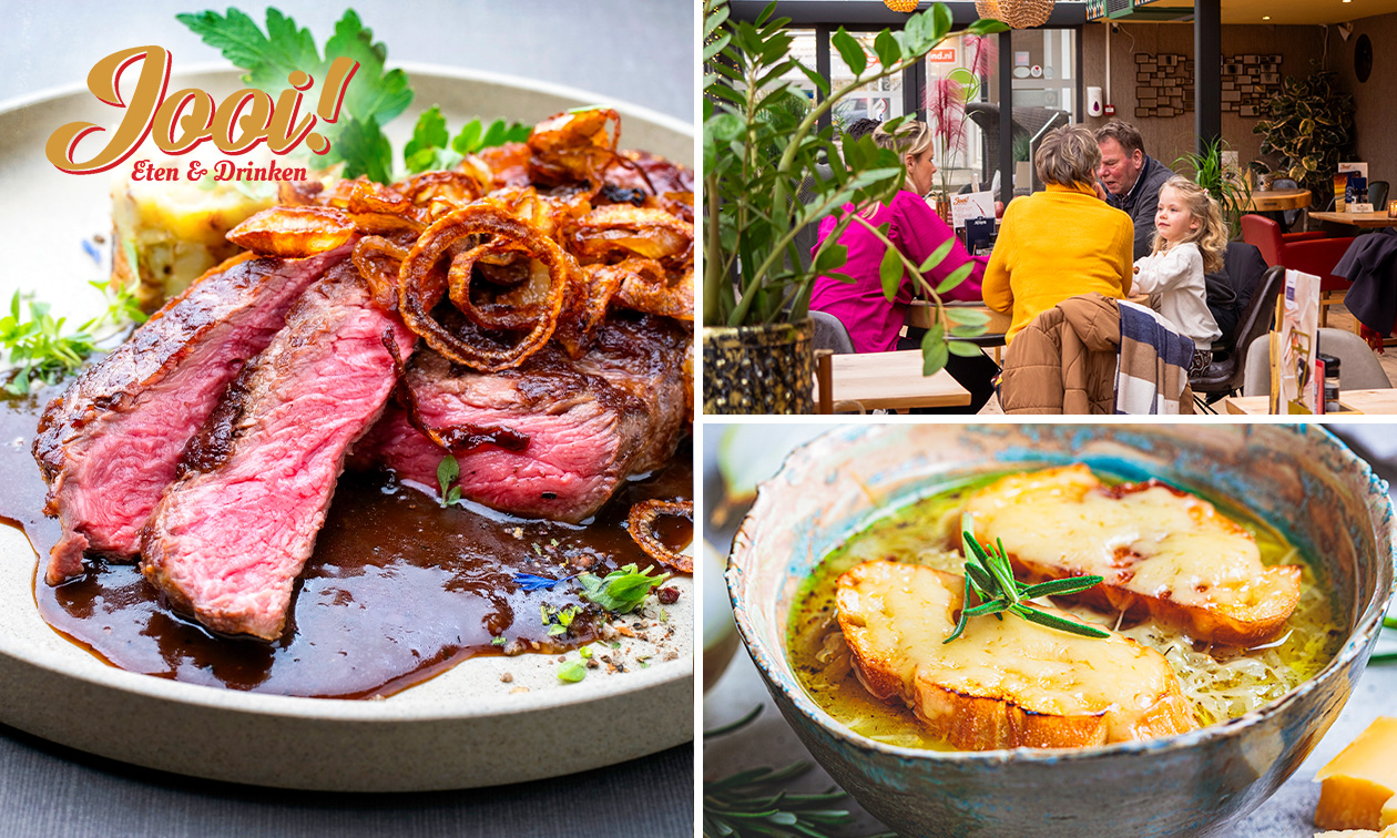 3-gangendiner à la carte bij Restaurant Jooi!