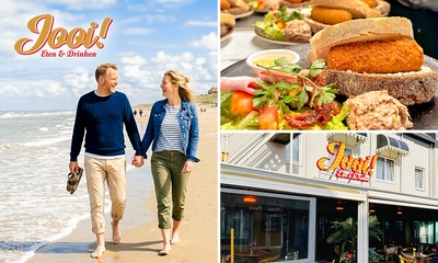 Wandelarrangement + drankje, gebak en lunch bij Restaurant Jooi!