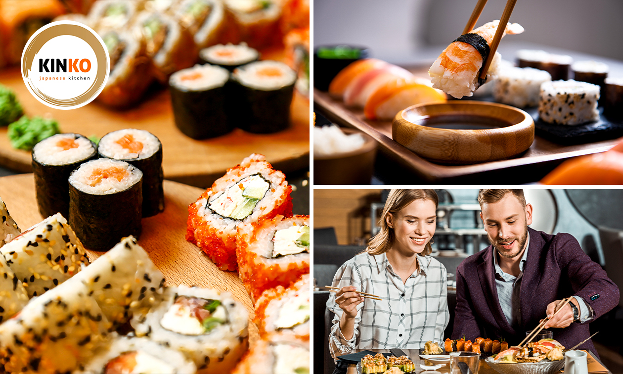 All-You-Can-Eat sushi & grill (3 uur) bij Kinko