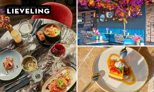 3-gangendiner à la carte bij Restaurant Lieveling