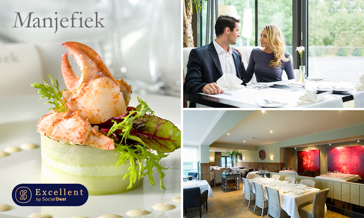 Gastronomisch 5-, 6- of 7-gangendiner van de chef bij Restaurant Manjefiek