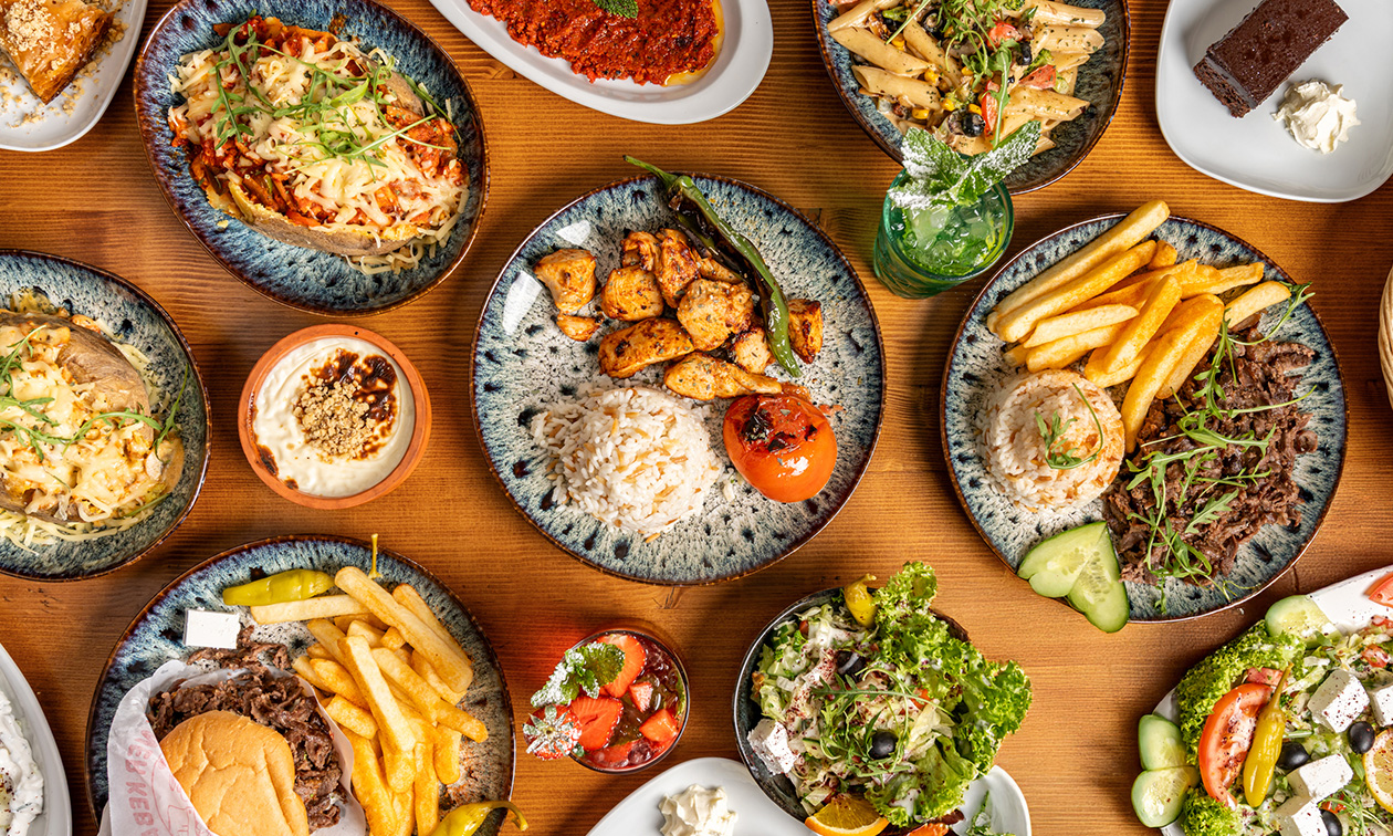 3-gangendiner à la carte