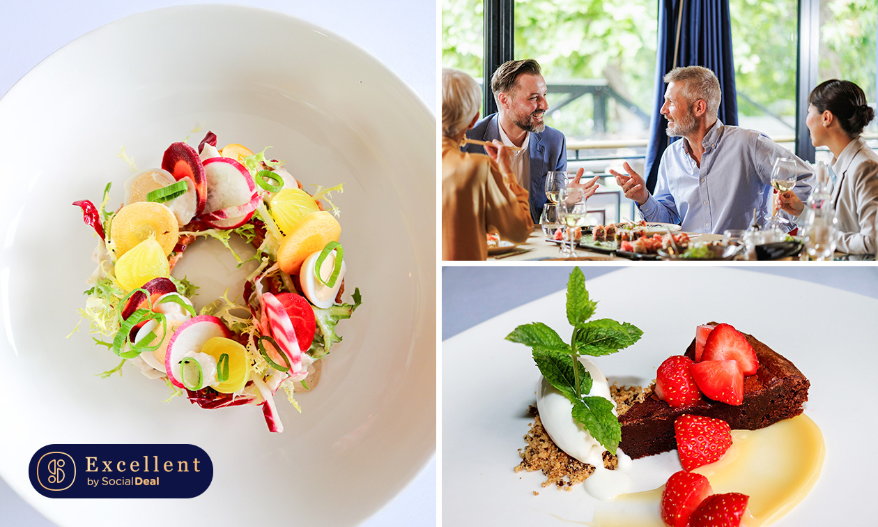 3-gangendiner + amuse + drankjes bij Restaurant Miró