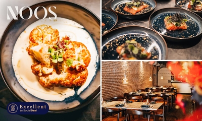 3- of 4-gangen keuzediner bij Restaurant Noos