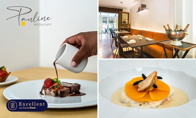 4- of 5-gangendiner bij Restaurant Pauline in hartje Kortrijk