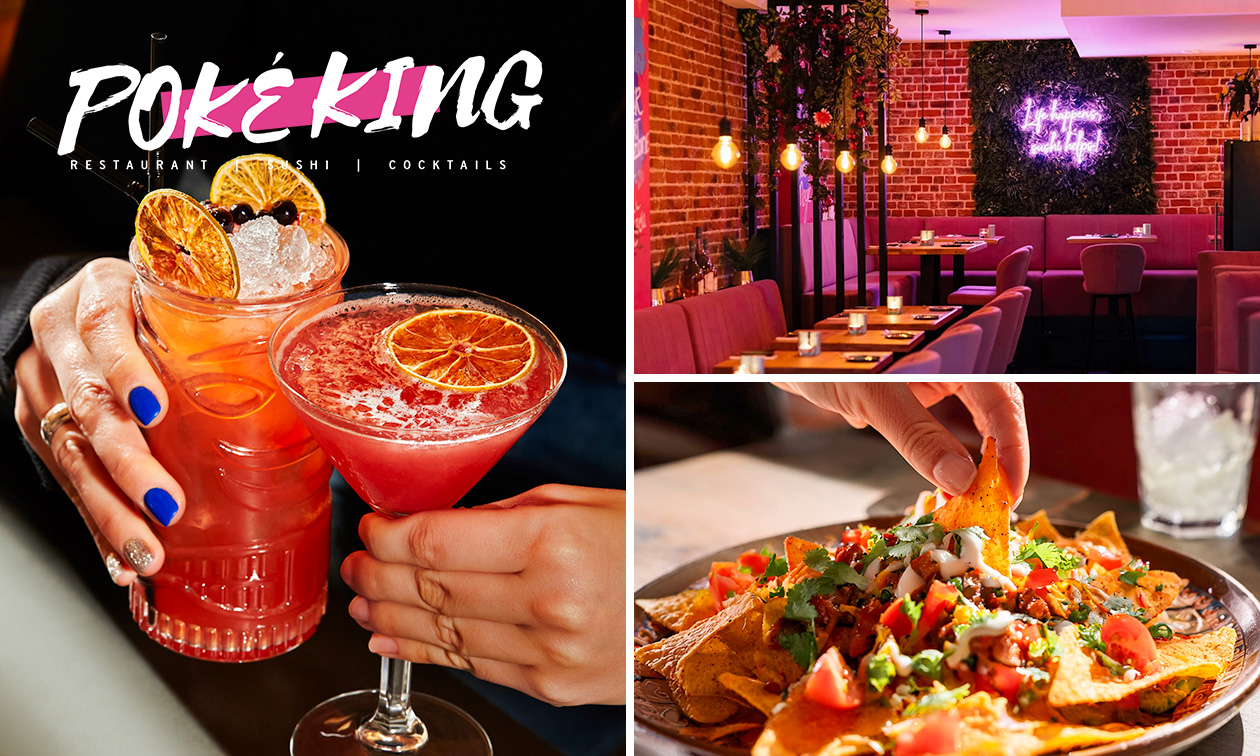2 cocktails + bite naar keuze bij Restaurant Poké King