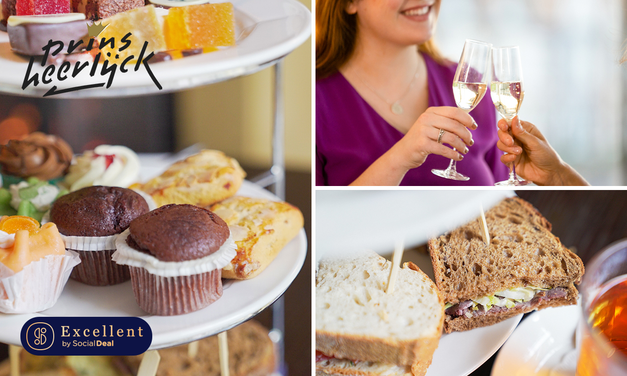 High tea met bubbels (2 uur) bij Prins Heerlijck