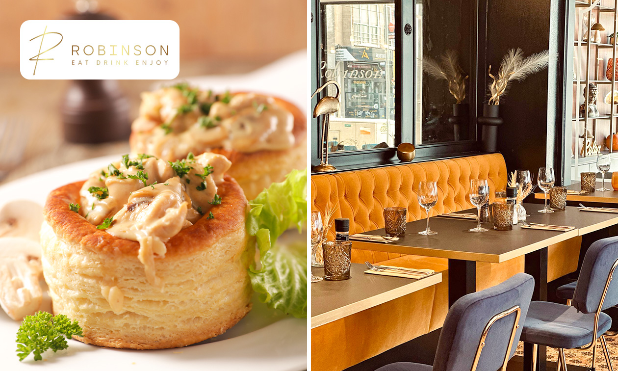 3-gangen keuzediner bij Restaurant Robinson