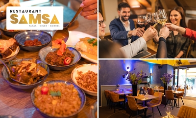 Onbeperkt culinaire tapas bij Restaurant Samsa