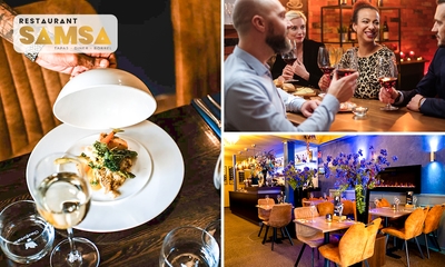 3-gangendiner à la carte bij Restaurant Samsa