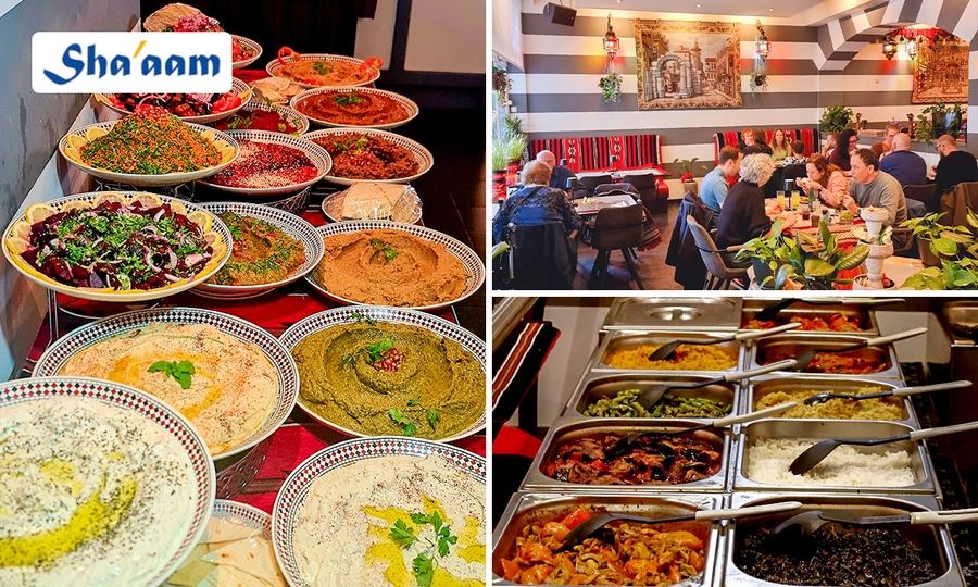 Syrisch avondbuffet bij Restaurant Sha'aam in Valkenburg