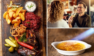 3-gangen keuzediner bij Restaurant Slekkerhoaf