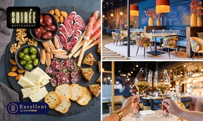Luxe 3-gangen high wine + hapjes bij Restaurant Soirée