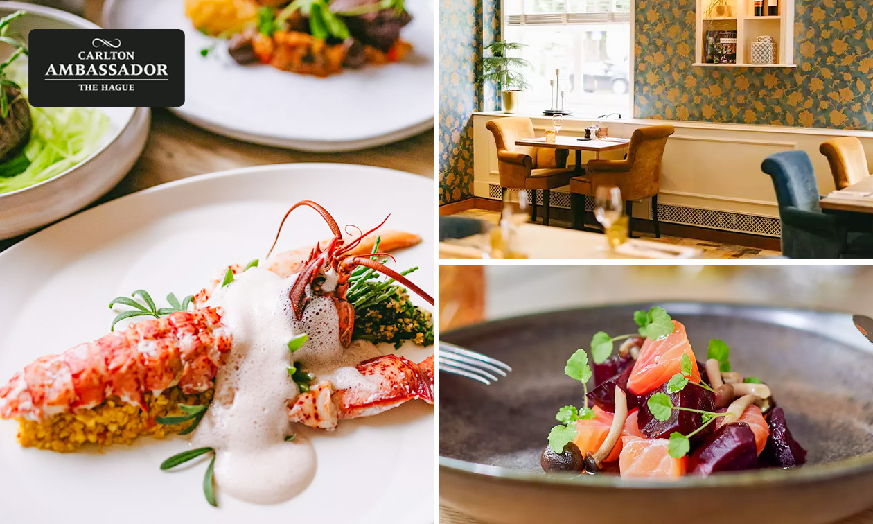 3-gangen keuzediner bij Restaurant Sophia