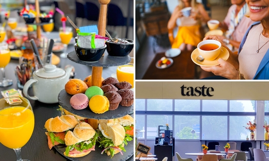 High tea, lunch + drankje naar keuze of gebak + warme drank naar keuze