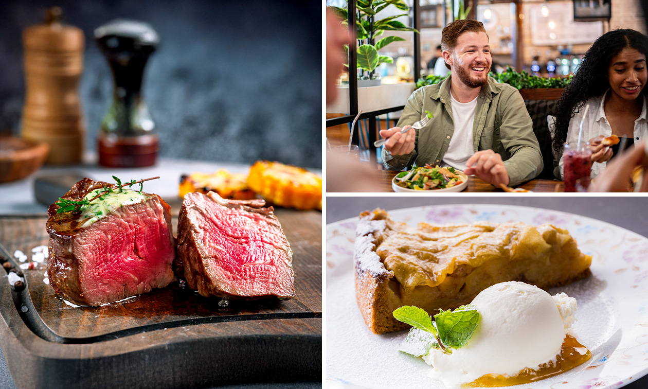 3-gangen keuzelunch of diner in Oostende